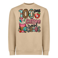 Mushroom hundred days of coffee and chaos Heavyweight Sweatshirt - OliviaCreatesArt