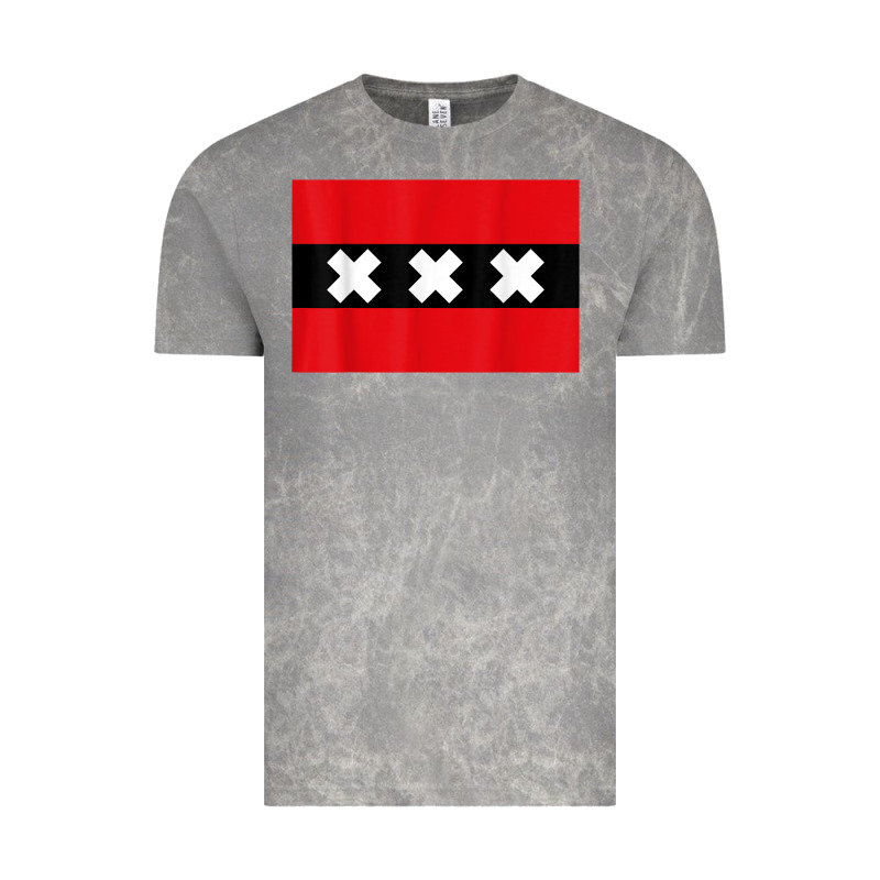 Amsterdam Flag Souvenir Heritage Travel Gift T Shirt Vintage Tee by minhPixels | Teevron