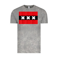 Cloud Rock amsterdam flag souvenir heritage travel gift t shirt Vintage Tee - minhPixels