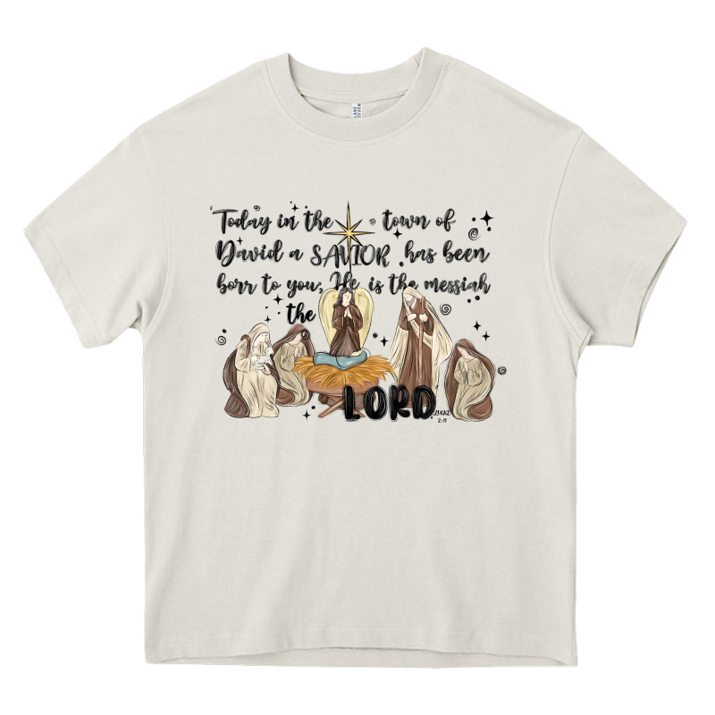 Nativity Heavy Core Tee by MaliasSmallBusiness | Teevron