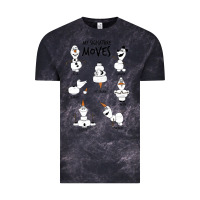 Cloud Black Frozen 2 Olaf My Signature Moves Vintage Tee - minhPixels