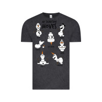 Vintage Black Frozen 2 Olaf My Signature Moves Vintage Tee - minhPixels