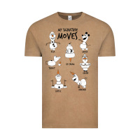 Vintage Coffee Frozen 2 Olaf My Signature Moves Vintage Tee - minhPixels