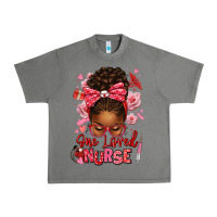 Tornado one loved nurse afro messy bun Urban Heavy Tee - texasbilliewilder