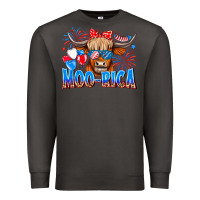 Smoke moo rica Premium Sweatshirt - CowhideDigitalArt