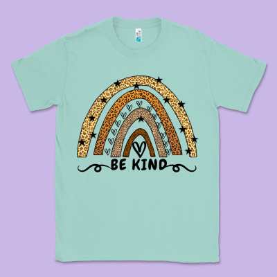 Be Kind Rainbow Classic Tee Designed By Bettercallsaul