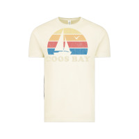 Vintage Arctic Coos Bay Or Vintage Sailboat 70S Throwback Sunset Vintage Tee - minhPixels