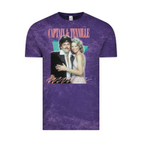 Cloud Purple Captain Tennille Retro Fan Art Design gift Vintage Tee - minhPixels