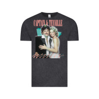 Vintage Black Captain Tennille Retro Fan Art Design gift Vintage Tee - minhPixels