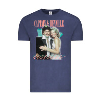 Vintage Denim Captain Tennille Retro Fan Art Design gift Vintage Tee - minhPixels