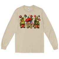 Mushroom Christmas Army Gnomes 4th of july Long Sleeve Tee - HowdyJamesFarm