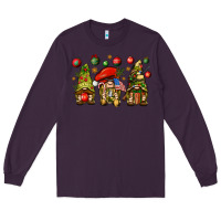 Plum Christmas Army Gnomes 4th of july Long Sleeve Tee - HowdyJamesFarm