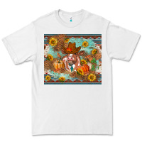 White Fall heifer cow Premium Tee - RanaPortraitStore