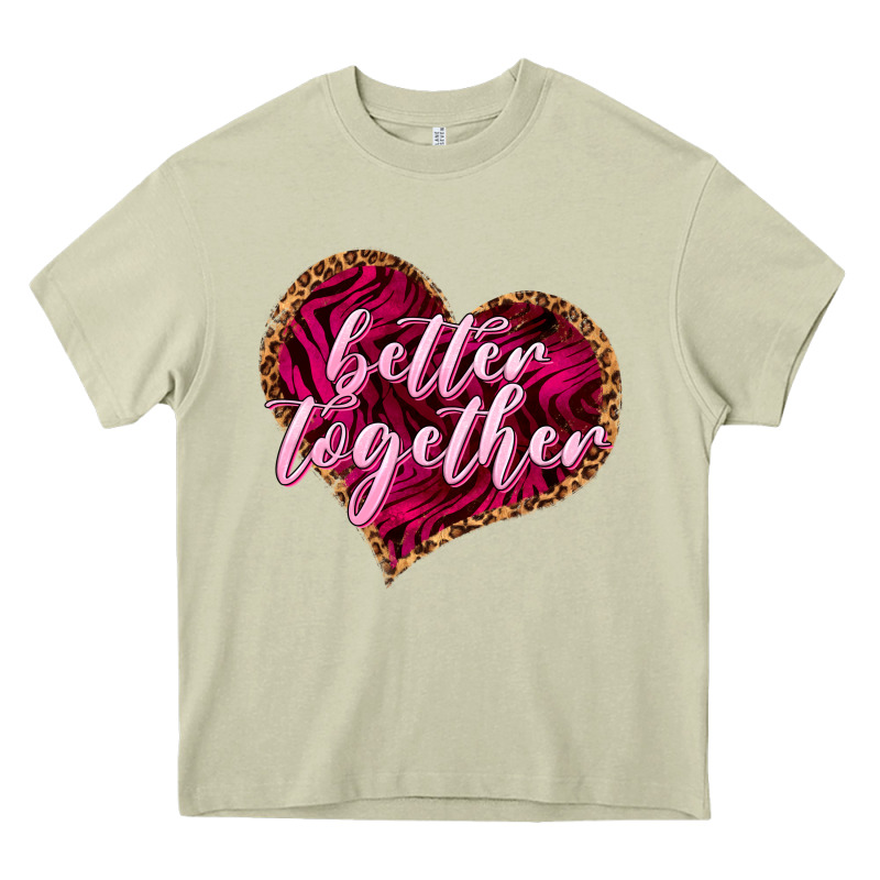Better Together Heavy Core Tee by NancyCooperArtShop | Teevron