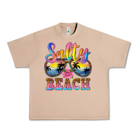 Burro Salty beach Urban Heavy Tee - NancyCooperArtShop