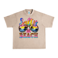 French Oak Salty beach Urban Heavy Tee - NancyCooperArtShop