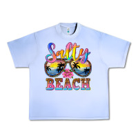 Grape Ice Salty beach Urban Heavy Tee - NancyCooperArtShop