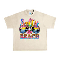 Sandshell Salty beach Urban Heavy Tee - NancyCooperArtShop