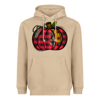 Mushroom Buffalo Pumpkin Heavyweight Hoodie - CowhideDigitalArt