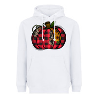White Buffalo Pumpkin Heavyweight Hoodie - CowhideDigitalArt