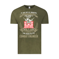Vintage Olive combat engineer  , it can not be inherited or purchase Vintage Tee - minhPixels
