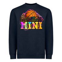 Navy basketball mini Heavyweight Sweatshirt - OliviaCreatesArt