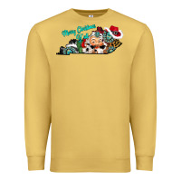 Merry Christmas Y'all Kentucky Premium Sweatshirt | Teevron