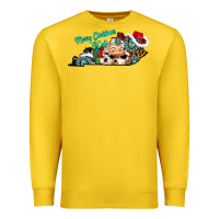 Lemon merry christmas y'all kentucky Premium Sweatshirt - CowhideDigitalArt