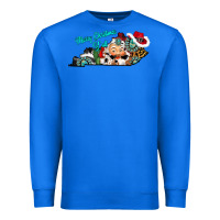 True Royal merry christmas y'all kentucky Premium Sweatshirt - CowhideDigitalArt