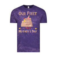 Cloud Purple Our First Mother's Day Vintage Tee - Bettercallsaul