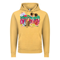 Vintage Mustard School counselor off duty Vintage Hoodie - NancyCooperArtShop