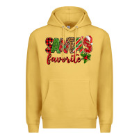 Antique Gold Santa's Favorite Premium Hoodie - BundleAndBundleShop