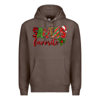Coffee Santa's Favorite Premium Hoodie - BundleAndBundleShop