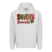 Dove Grey Santa's Favorite Premium Hoodie - BundleAndBundleShop