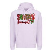 Lilac Santa's Favorite Premium Hoodie - BundleAndBundleShop