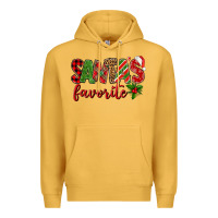 Mustard Santa's Favorite Premium Hoodie - BundleAndBundleShop