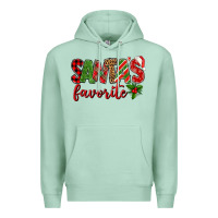 Seafoam Santa's Favorite Premium Hoodie - BundleAndBundleShop