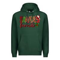 Sports Green Santa's Favorite Premium Hoodie - BundleAndBundleShop