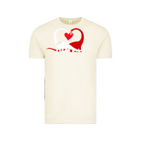 Vintage Arctic funny hearts love dinosaur valentine s day gift boys girls Vintage Tee - minhPixels