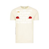 Vintage Arctic You Can'T Fix Stupid But The Hats Make It Easy To Identify Vintage Tee - minhPixels