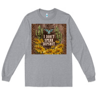 Heather Grey i don't speak dipshit Long Sleeve Tee - TumblerDesignByShophia