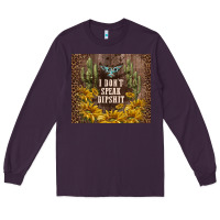 Plum i don't speak dipshit Long Sleeve Tee - TumblerDesignByShophia