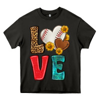 Asphalt western love baseball Heavy Core Tee - NancyCooperArtShop