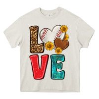 Western Love Baseball Heavy Core Tee | Teevron