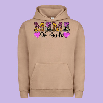 Western Mama Of Girls Urban Hoodie Designed By Artiststas