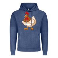 Vintage Denim cute chicken Vintage Hoodie - texasbilliewilder