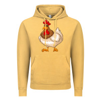 Vintage Mustard cute chicken Vintage Hoodie - texasbilliewilder