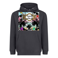Smoke Beach Please Heavyweight Hoodie - CowhideDigitalArt