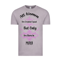 Vintage Zinc all women are created equal but only the smartest are born in may Vintage Tee - Bettercallsaul