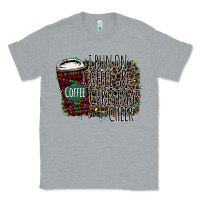 Heather Grey I Run on Coffee and Christmas Cheer Classic Tee - Bettercallsaul